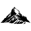 Mountain Vector Illustration. SVG