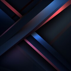 Wall Mural - Dark Abstract Background, Diagonal Gradient Lines