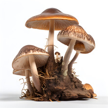 Wood Ear Mushroom Full Body Side-view