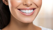 © Custom Media - Close-up of a Beautiful Smile with Shining White Teeth
