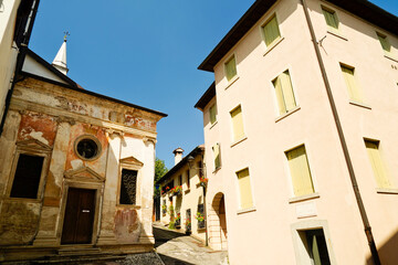 Wall Mural - Il centro storico di Conegliano Veneto, in provincia di Treviso. Veneto, Italia