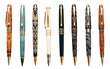 Fine Writing Pen Collection transparent PNG