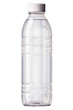 bouteille d'eau en plastique sans étiquette sur fond transparent 