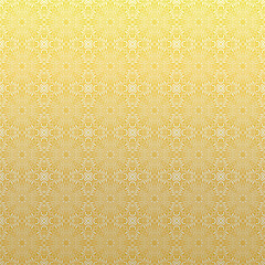 Wall Mural - Background with decorative floral ornament