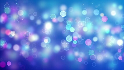 Wall Mural - Beautiful colorful gradient bokeh abstract background