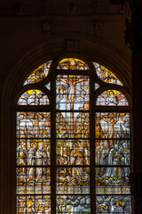 Canvas Print - Basilique Notre-Dame de Beaune, Beaune, Burgundy, France