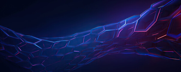 Poster - digital background for tech, ai, data, audio, graphics, and more