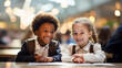 © IRStone - Portrait of adorable school children smiling to camera at classroom