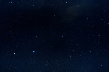 Wall Mural - seamless texture and full-frame background of starry night sky and outer space. neural network gener