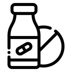 Sticker - medicine icon