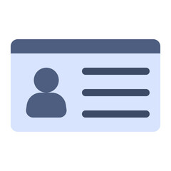 Sticker - identity icon