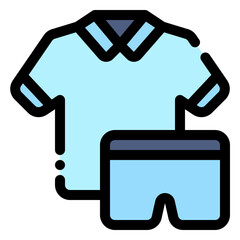 Poster - clothes icon