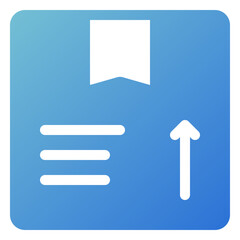 Sticker - package icon