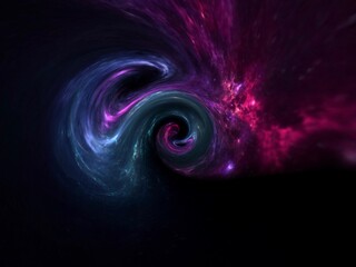 Wall Mural - black hole, planets and galaxy, science fiction wallpaper. beauty of deep space. billions of galaxy 
