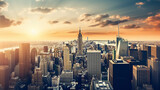 Fototapeta  - New York Cityscape Tourism Concept Photograph New York