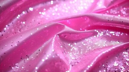 Wall Mural - Elegant Hot Pink Abstract Background Pink Glitter Closeup