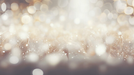 Wall Mural - Abstract Background of Glitter Vintage Lights