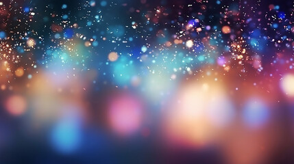 Wall Mural - Glittering Gradient Background with Hologram Effect