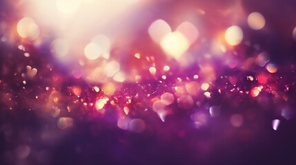 Wall Mural - Elegant Glitter Lights Grunge Background Glitter Defocused