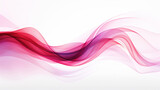 Fototapeta Kuchnia - white and Pink creative wave frame template background