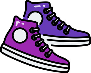 Poster - Shoe icon