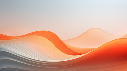 Wall Mural - Abstract curved wave background , luxury simple color and elegant background