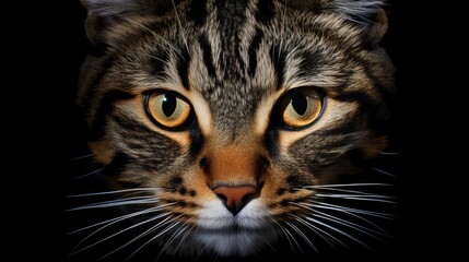 Poster - cat s visage