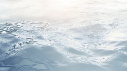 Aufkleber - Blurred calm water with bubbles abstract nature background