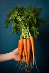 Carrots fresh vegetable food organic orange nature vegetarian raw healthy