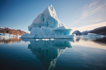 Wall Mural - Iceberg in Greenland.