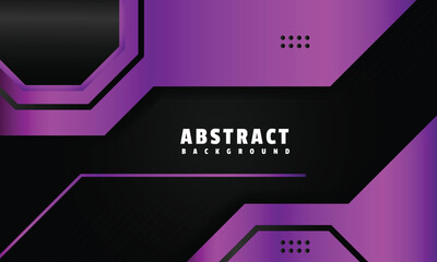Poster - Abstract wave background with purple shape design