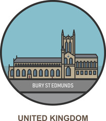 Wall Mural - Buy St Edmunds. Cities and towns in United Kingdom