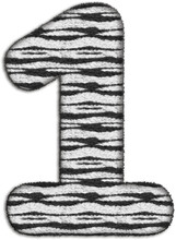 Zebra Fur Number 1