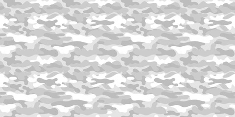 Poster - Arctic camouflage pattern for army. camouflage military pattern