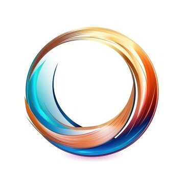 logo, free space for text in the center, on a white background