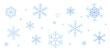 水色と紫色のグラデーションの雪の結晶の背景イラスト　壁紙イラスト　ベクター素材　snow crystal　snowflake
