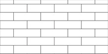 White Brick Wall Background. Architecuture Construction Stone Block Brick Wallpaper. Seamless Building Cement Concrete Wall Grunge Background.	
