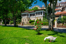 Kastoria, Greece. Old Mansion In Traditional Style