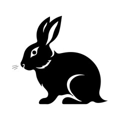 rabbit silhoutte 