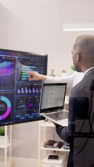 Poster - Corporate Business Presentation In Office