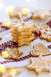Christmas, Ukrainian traditions, cookies closeup