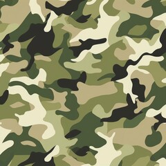 camouflage seamless pattern