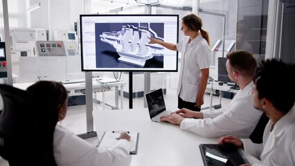 Poster - Factory Business Presentation