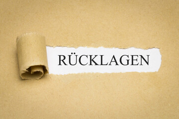 Poster - Rücklagen