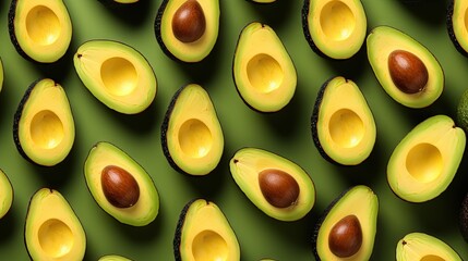 Poster - Avocado toast. Healthy toast with avocado for breakfast or lunch with rye bread. Clean eating, dieting, vegan food concept. Food recipe. Long banner format. top view.