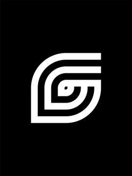 monogram logo template