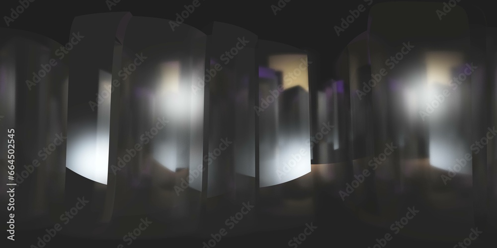 Environment map. HDRI map. Equirectangular projection. Spherical ...