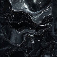 Wall Mural - Marbled texture in rustic style on black background. Modern marbled texture design. 