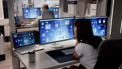 Industrial Data Automation System On Computer