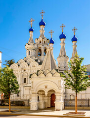 Wall Mural - Nativity church at Putinki founded in 1649, Moscow, Russia